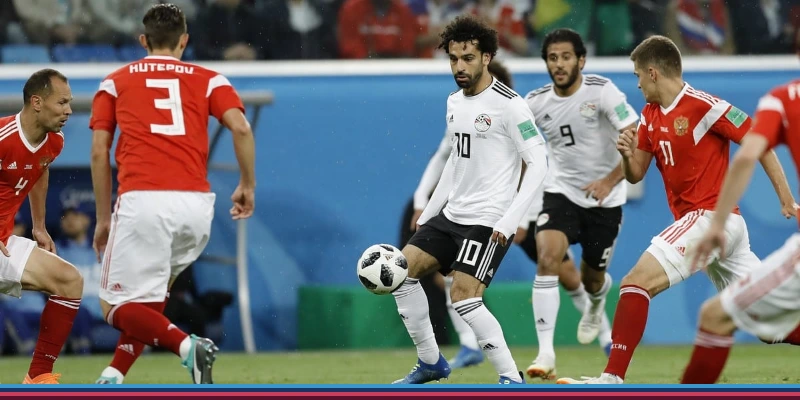 Egypt vs Russia có phong độ, thành tích tương đồng